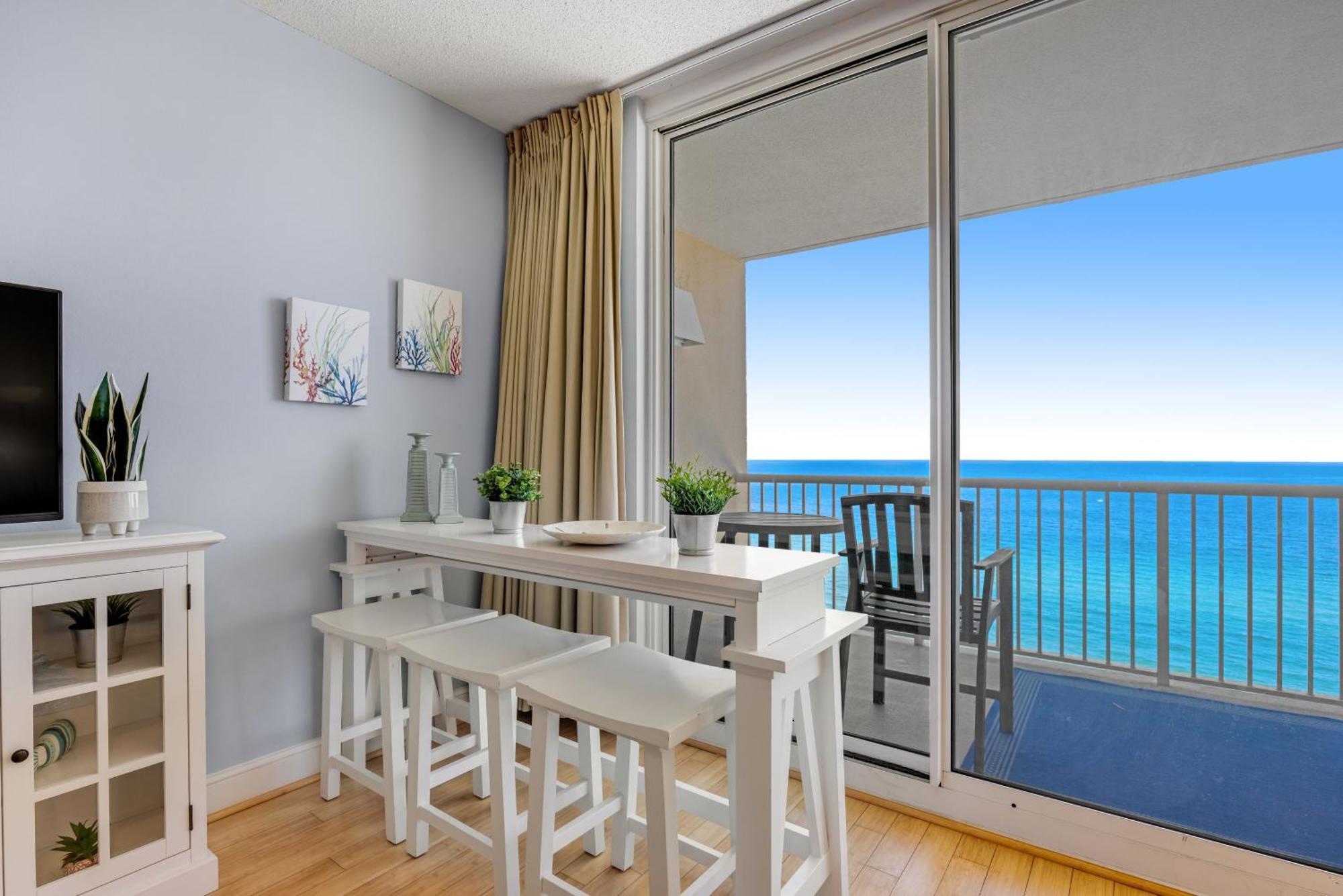 Parking Fee Included-Majestic 1-1606! Gulf Front 1Bedroom, Pool,Hot Tubs,Tennis Panama City Beach Exteriör bild