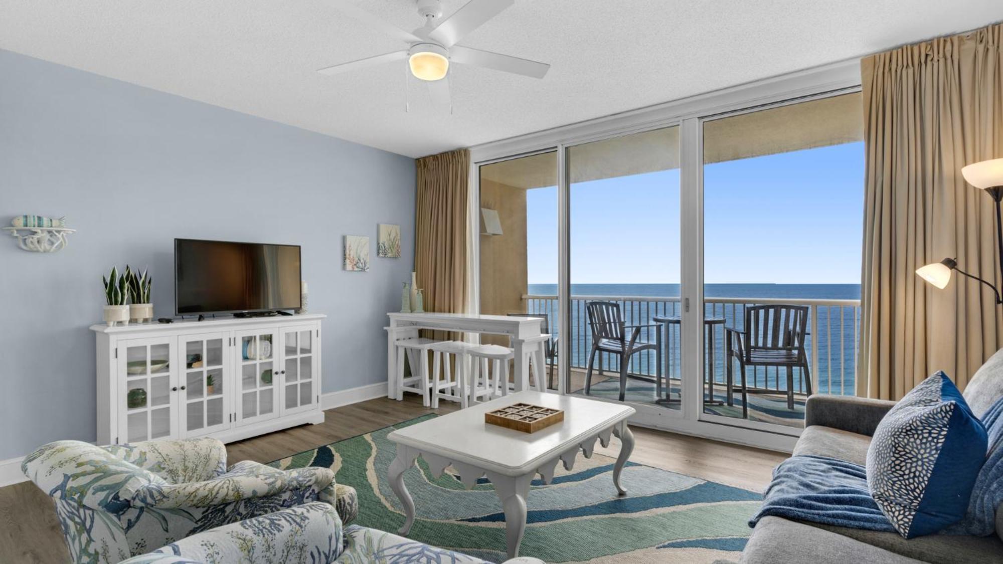 Parking Fee Included-Majestic 1-1606! Gulf Front 1Bedroom, Pool,Hot Tubs,Tennis Panama City Beach Exteriör bild